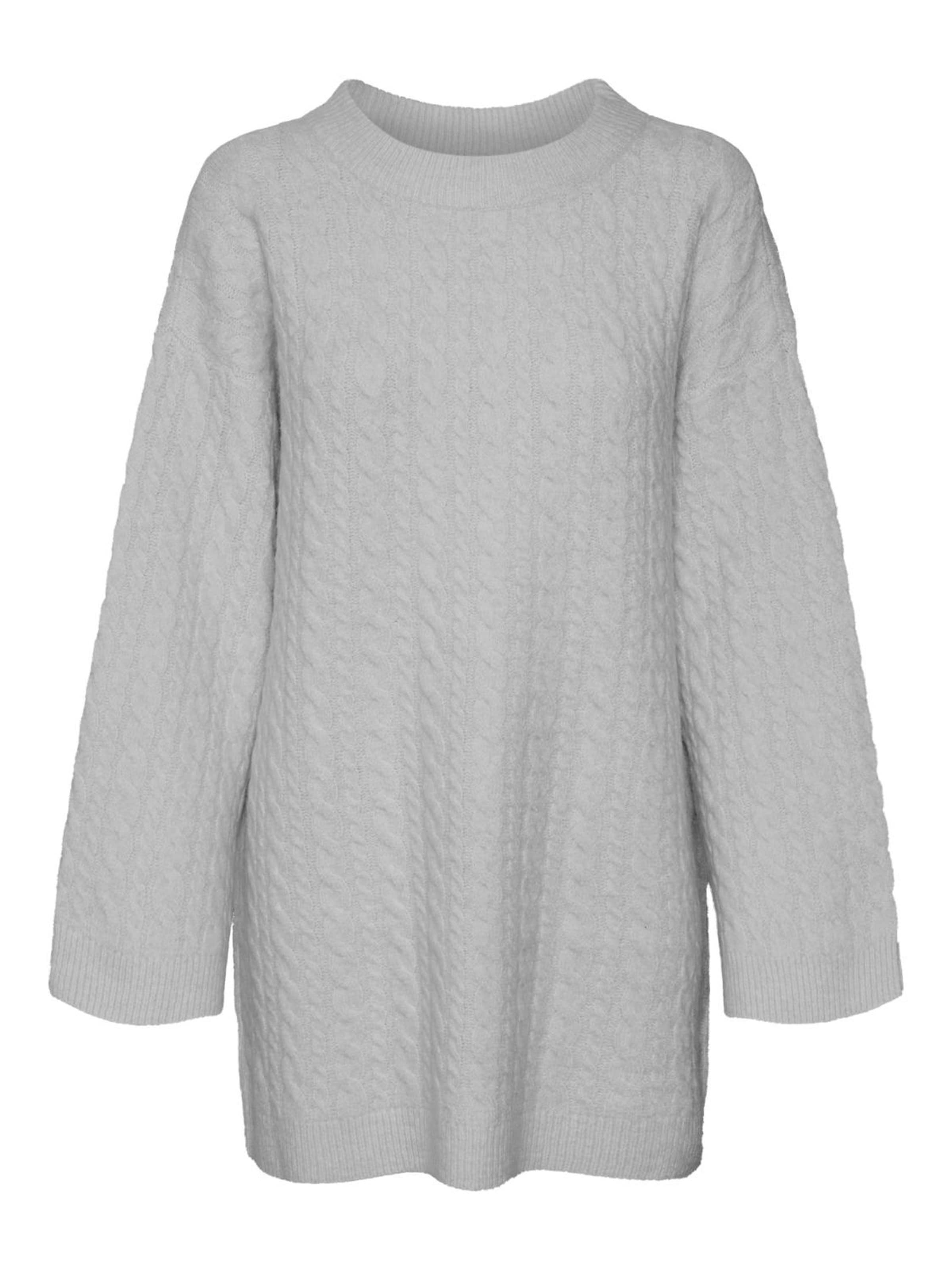 VERO MODA - Pullover 'HEIDI' em cinzento: frente