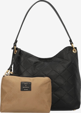 Sac bandoulière Picard en noir : devant