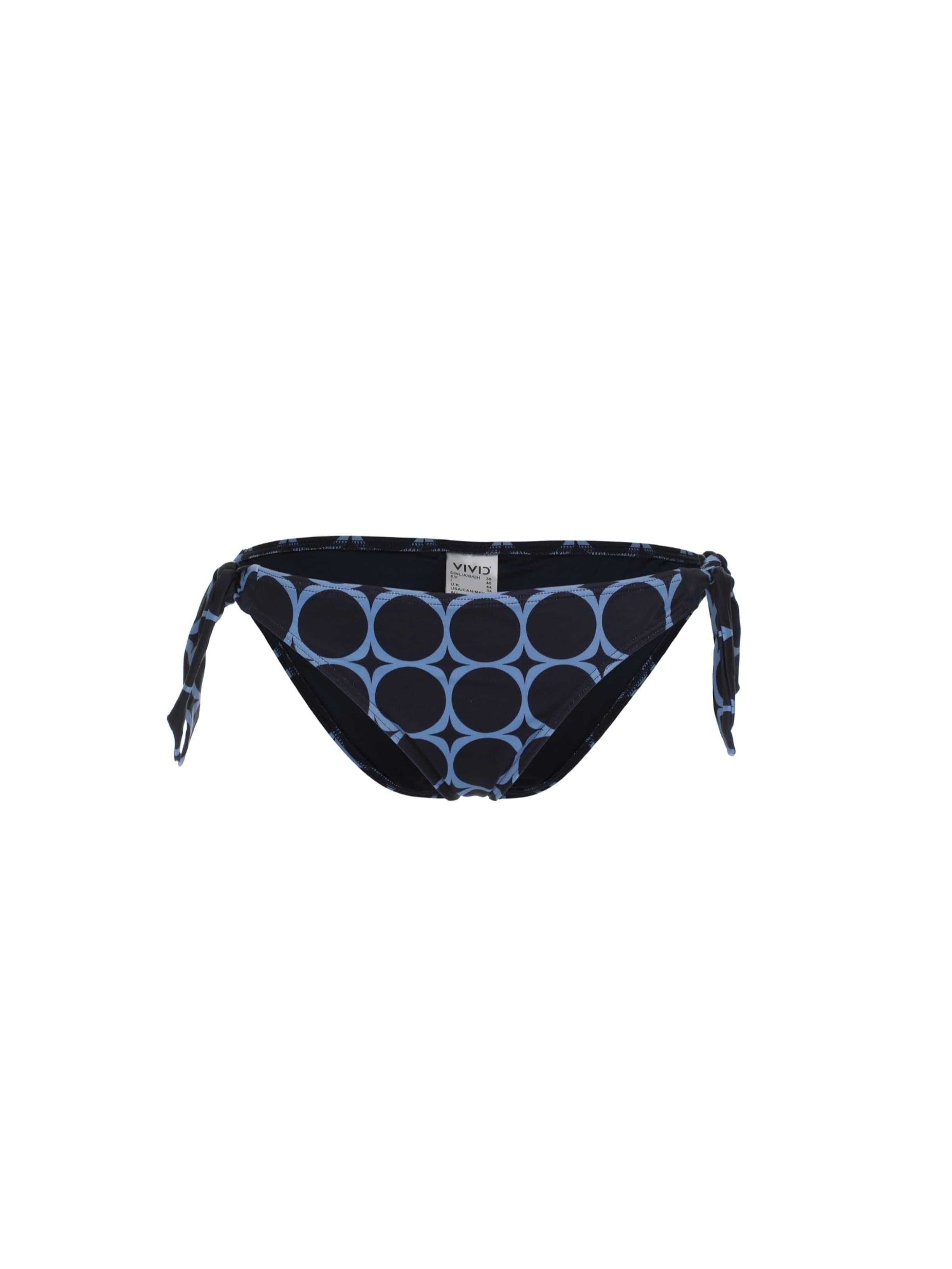 VIVID Bikini nadrágok - kék: elől