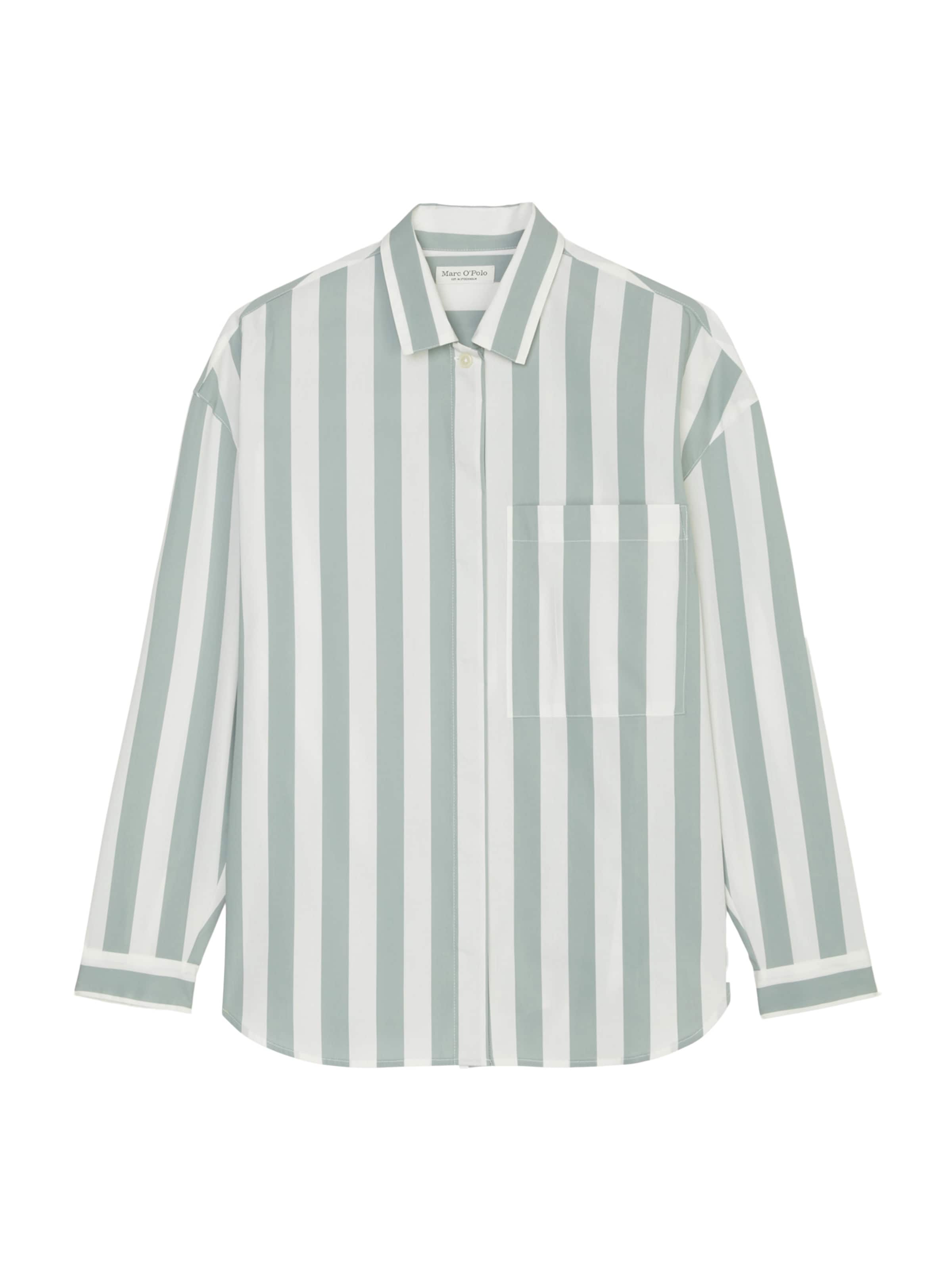 Marc O'Polo Bluse in Grün: Vorderseite