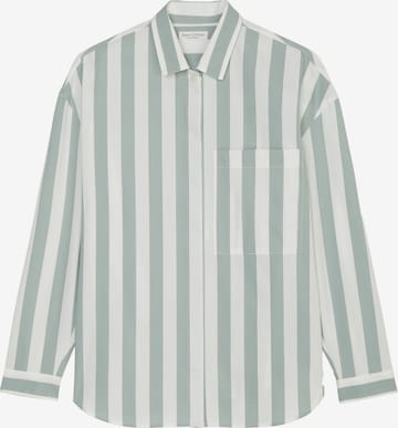Marc O'Polo Bluse in Grün: Vorderseite