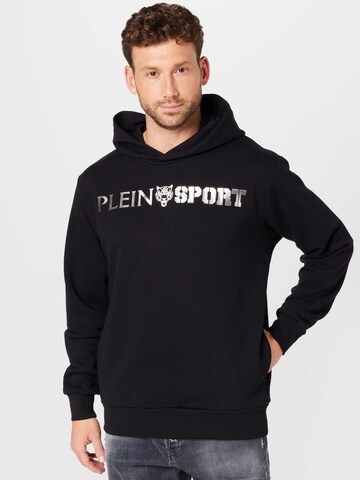 Plein Sport Sweatshirt in Schwarz: Vorderseite
