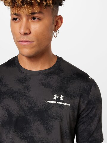 Tricou funcțional 'Rush Energy' de la UNDER ARMOUR pe negru