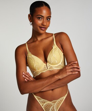 Hunkemöller BH 'Sali' in Gelb: Vorderseite
