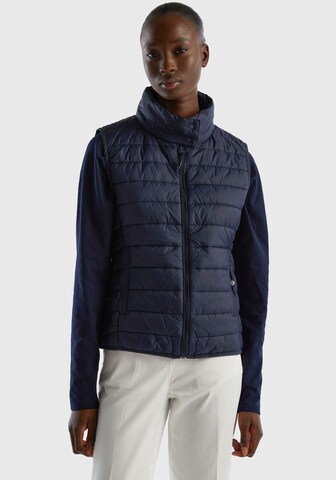 UNITED COLORS OF BENETTON Vest in Blue: front