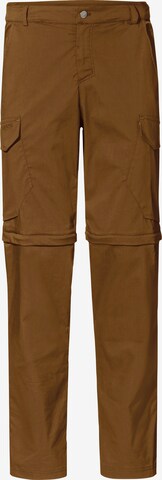 VAUDE Regular Outdoor Pants 'M Neyland ZO P' in Brown: front