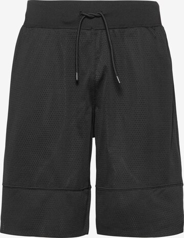 EA7 Emporio Armani Loosefit Broek 'Legacy' in Zwart: voorkant