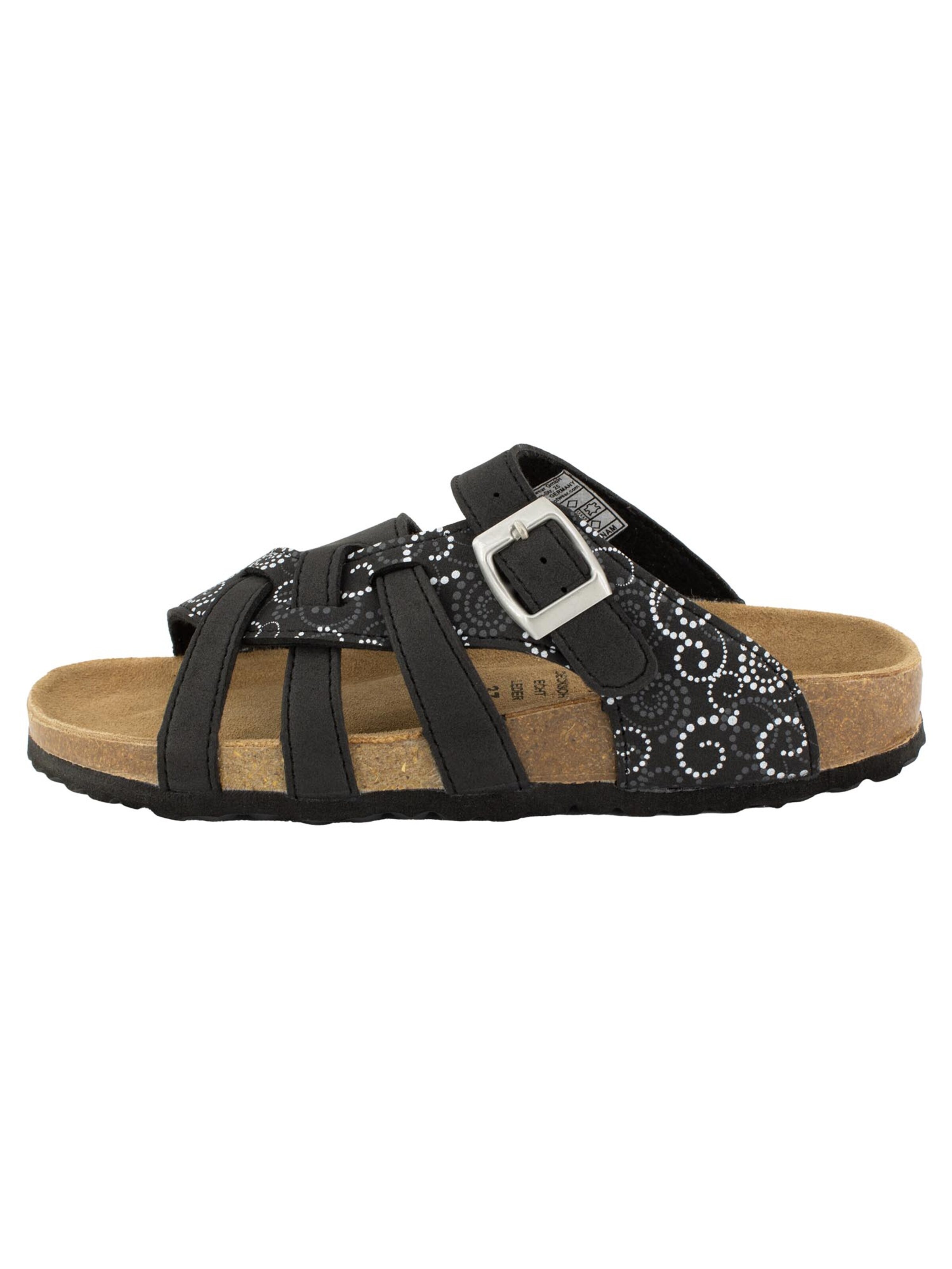 SUPERSOFT by Indigo Mules 'Classic' in Black: front