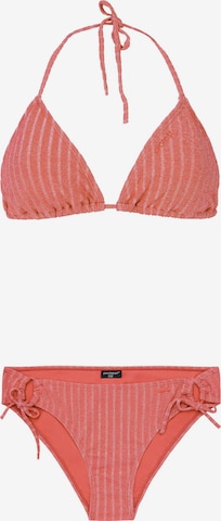 PROTEST Triangel Bikini 'PRTChanti' in Pink: Vorderseite