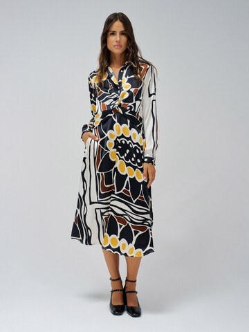 Salsa Jeans Shirt dress in Mixed colours: front