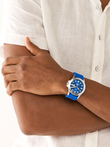 FOSSIL Zegarek analogowy w kolorze niebieski