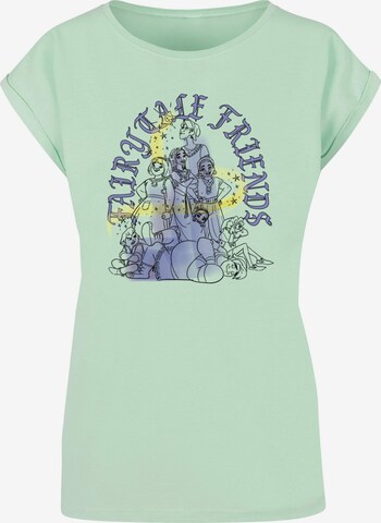 ABSOLUTE CULT T-Shirt 'Wish - Fairytale Friends' in Grün: predná strana