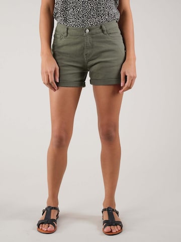 Pantalon 'Cerise' Deeluxe en vert : devant