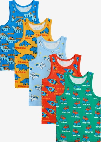 T-Shirt Next en bleu : devant