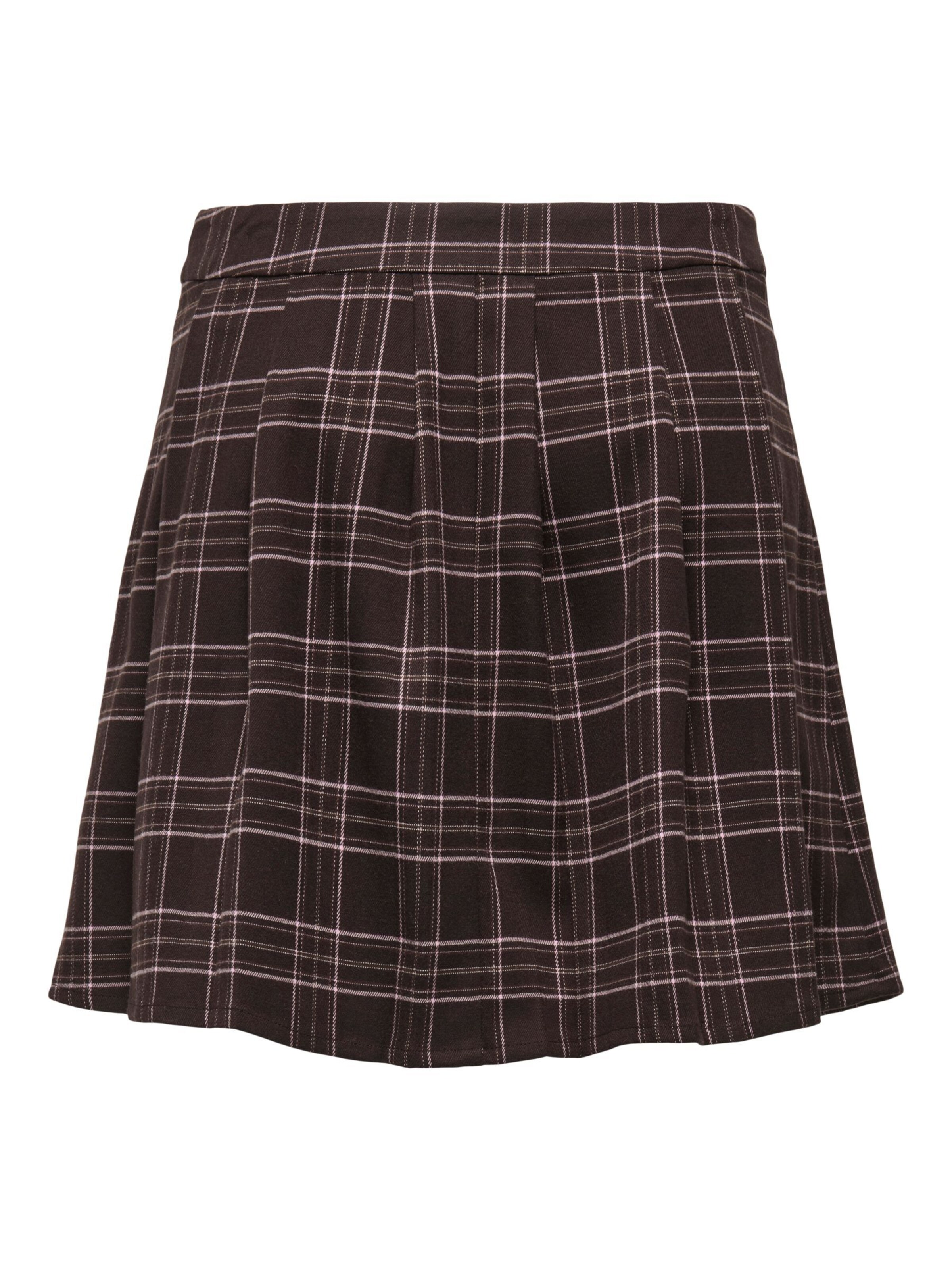 ONLY Nederdel 'WREN' i brun