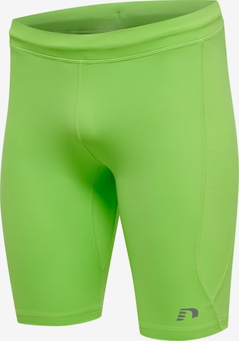 Skinny Pantalon de sport Newline en vert