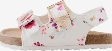 Sandales Baker by Ted Baker en blanc : devant