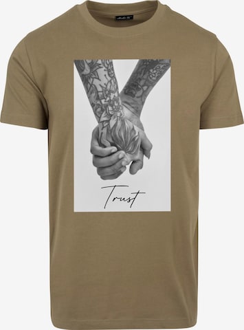 T-Shirt 'Trust 2.0' MT Men en vert : devant