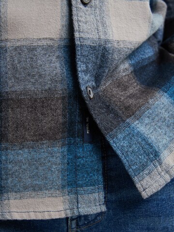 PETROL INDUSTRIES MEN Comfort fit Overhemd in Blauw