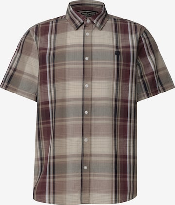 Street One MEN Hemd in Beige: Vorderseite