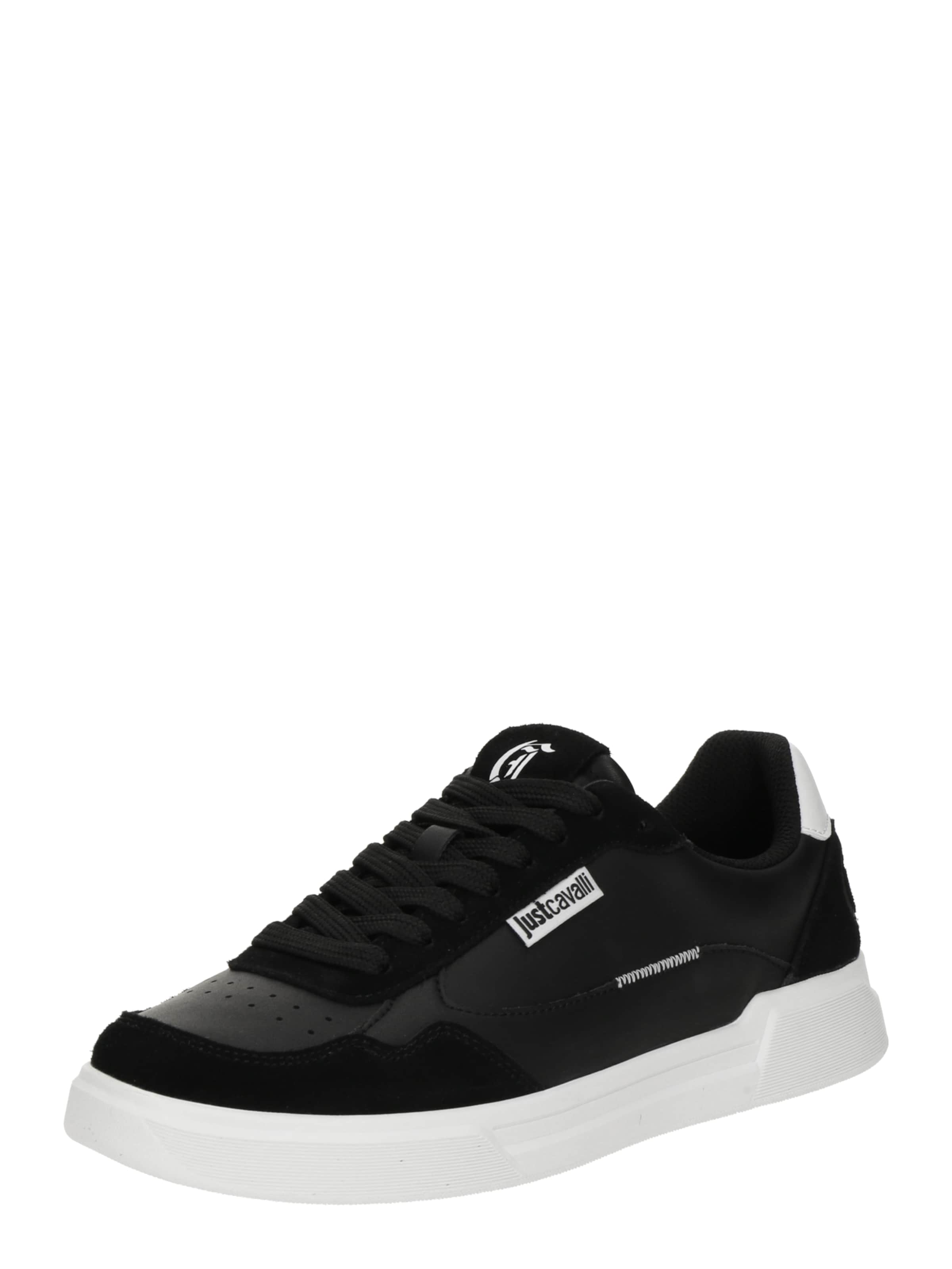 Just Cavalli Låg sneaker 'FONDO MINIMAL DIS. 2' i svart: framsida