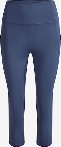 Fabletics Hose 'OASIS HIGH-WAISTED CAPRI' in Blau: Vorderseite