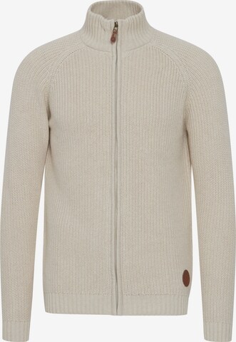 !Solid Knit Cardigan 'Xenos' in Beige: front