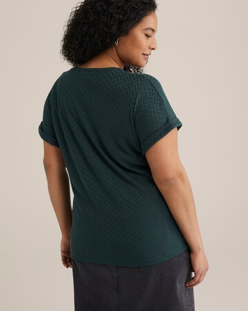 T-shirt WE Fashion en vert