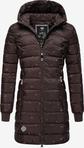 Manteau d’hiver 'Tiasa' Ragwear en marron : devant