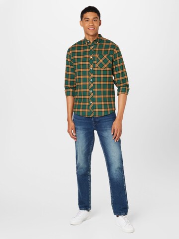 Redefined Rebel - Regular Fit Camisa 'Houston' em verde