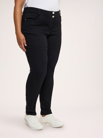 Skinny Jean Fiorella Rubino en noir