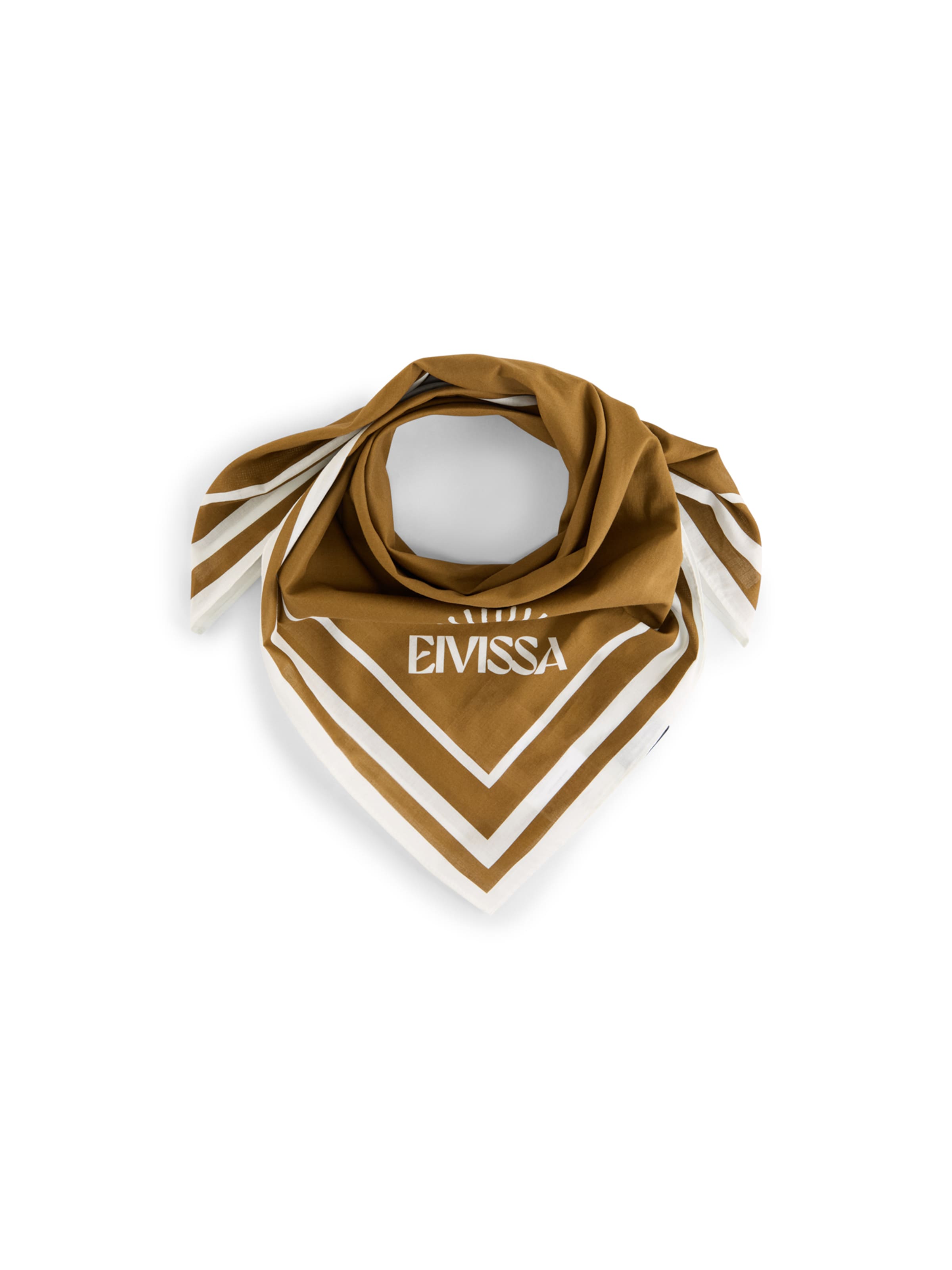 Foulard ' Bandana-Krawattentuch ' STRELLSON en marron