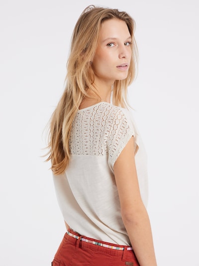 PROTEST Shirt 'PRTNICE' in Off white, Item view