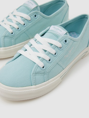 Pepe Jeans Platform trainers 'BRADY BASIC' in Green