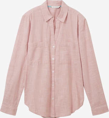 TOM TAILOR Blouse in Pink: front