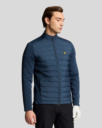 Veste mi-saison Lyle & Scott en bleu : devant