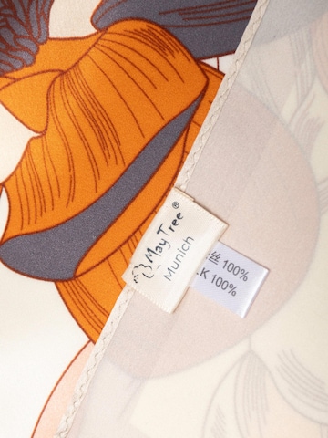 MayTree Scarf 'Seidentuch Premium blühende Magnolien' in Beige