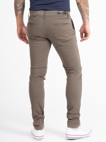 Indumentum Slim fit Chino trousers in Beige