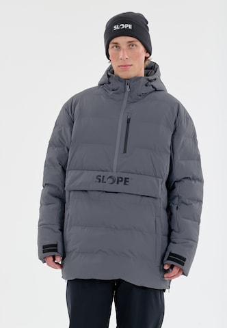 SLOPE Skijacke 'Thumper' in Grau: Vorderseite