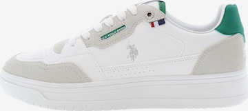 Sneaker bassa 'Kosmo' di U.S. POLO ASSN. in bianco: frontale