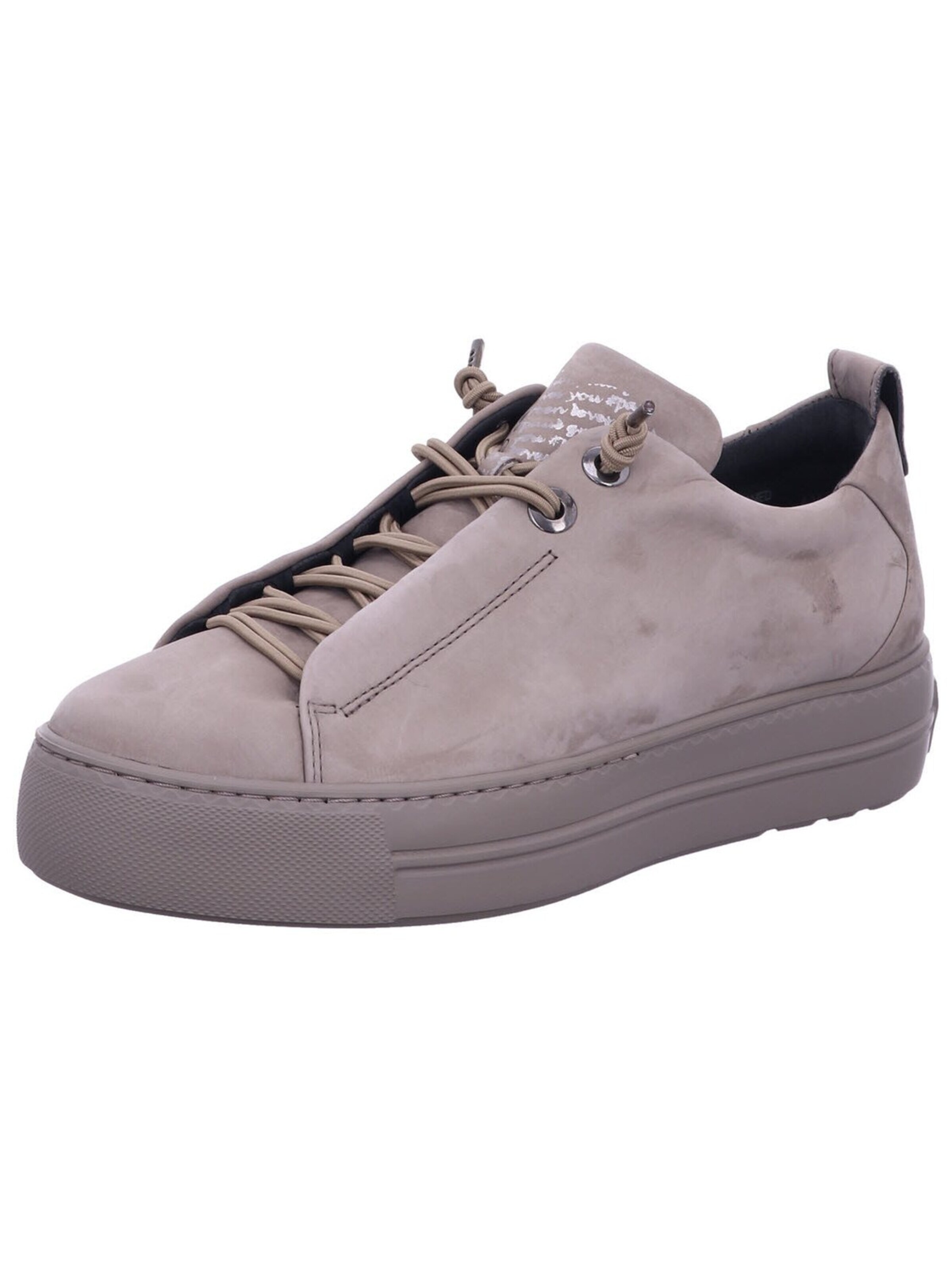 Scarpa stringata sportiva 'Sneaker Low Damen 5017-418 Echtleder in beige' di Paul Green in beige: frontale