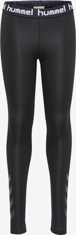 Hummel Skinny Sporthose 'Tona' in Schwarz: predná strana