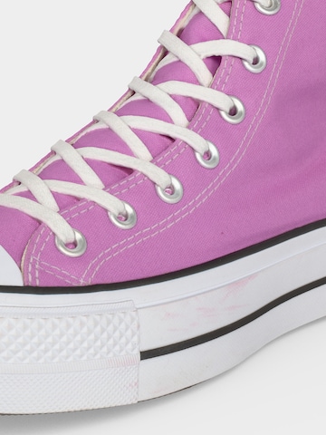 Baskets hautes 'CTAS' CONVERSE en rose