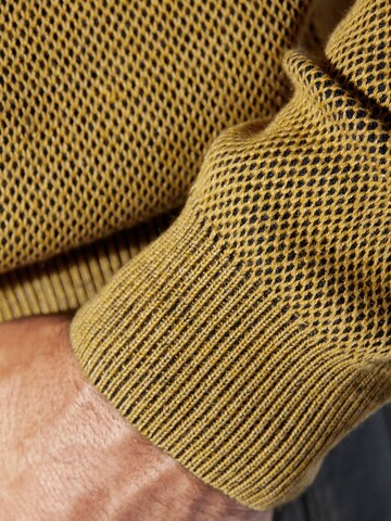 Jan Vanderstorm Pullover 'Keimo' in Gelb