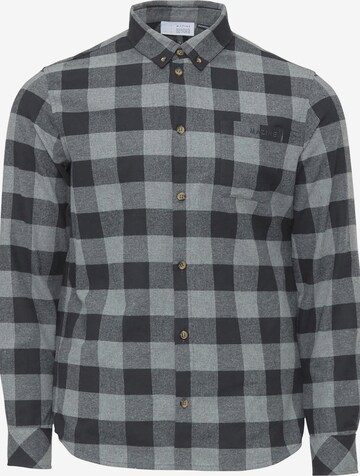 mazine Button Up Shirt ' Redcar Shirt ' in Grey: front