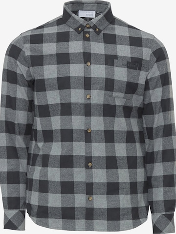 mazine Regular fit Button Up Shirt ' Redcar Shirt ' in Grey: front