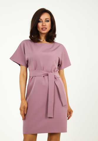 Awesome Apparel Kleid in Pink: predná strana