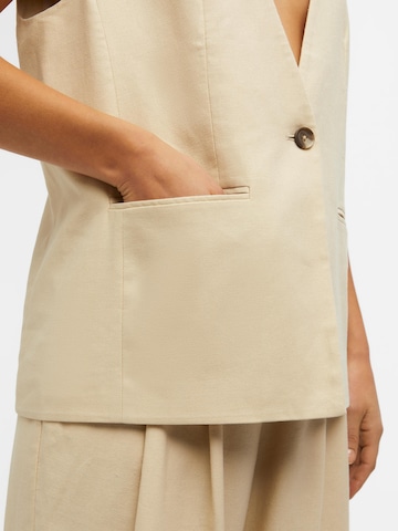 OBJECT Suit Vest 'Fippi' in Beige