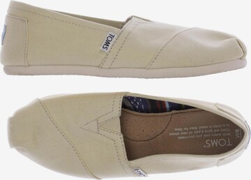 TOMS Flats & Loafers in 36,5 in White: front