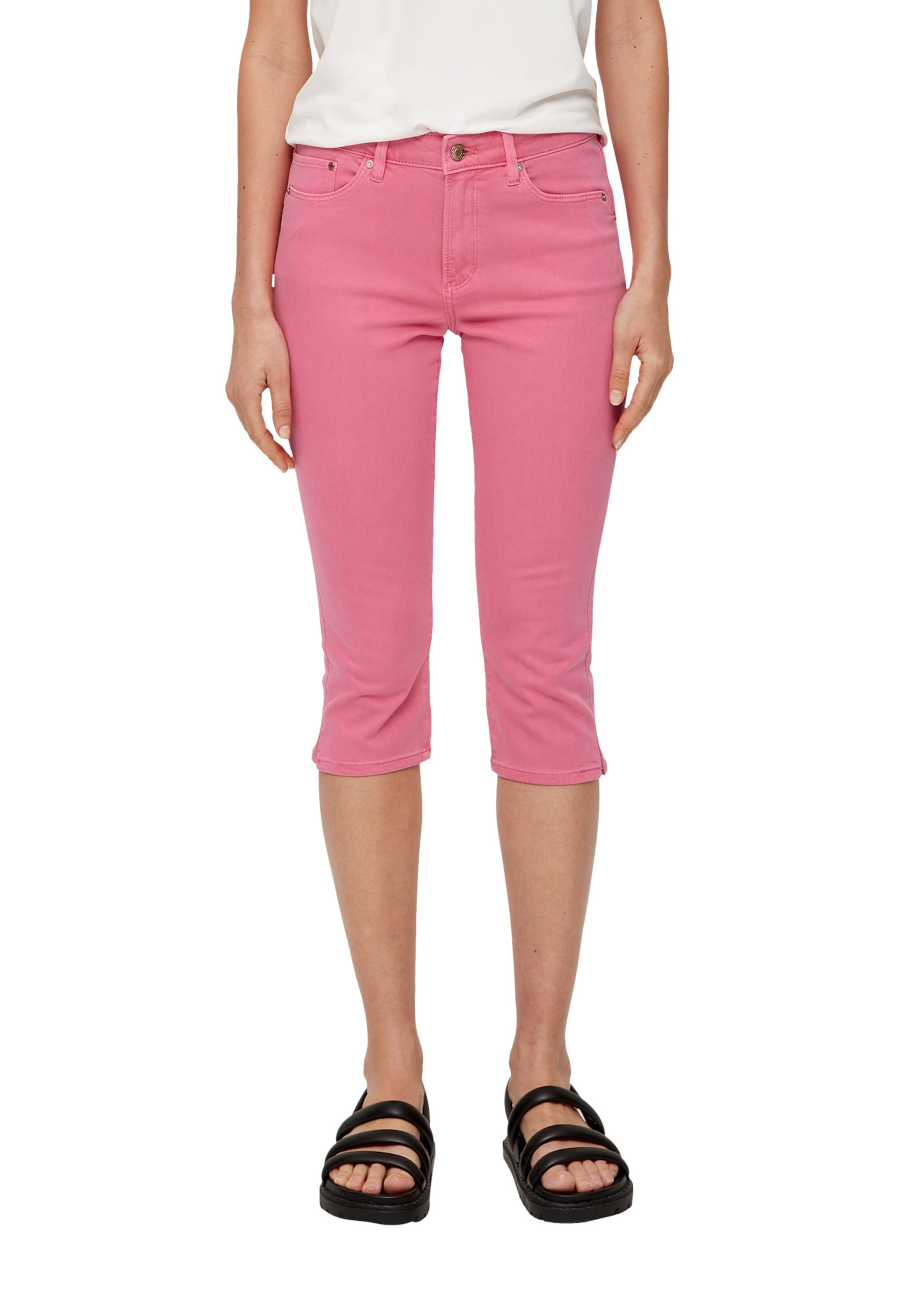 s.Oliver Slimfit Jeans in Pink: Vorderseite